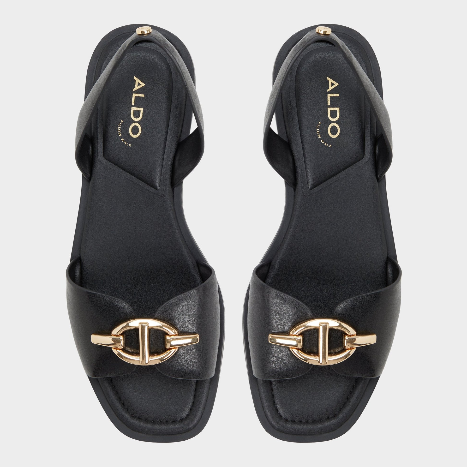 Goassi Black Women's Flats - Flat sandal | Aldo Classic