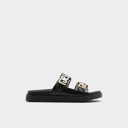 Alessie Black Women's Footbed sandals - Footbed sandal, Footbed sandal | Aldo Featured