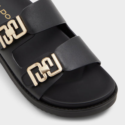 Alessie Black Women's Footbed sandals - Footbed sandal, Footbed sandal | Aldo Featured