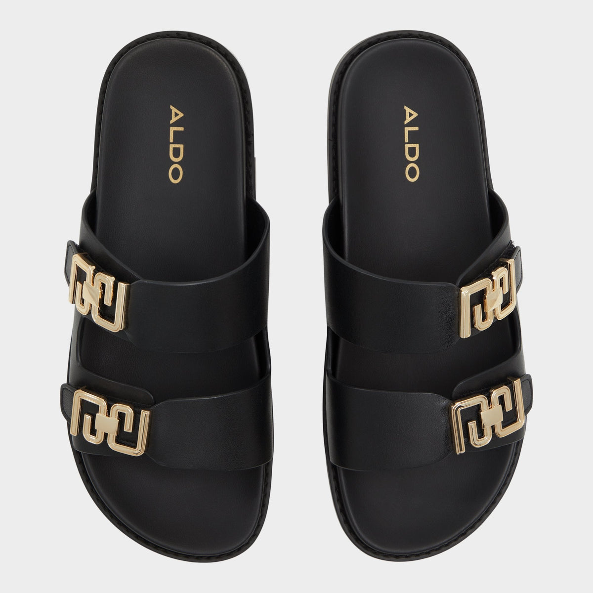 Alessie Black Women's Footbed sandals - Footbed sandal, Footbed sandal | Aldo Featured