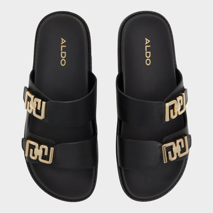Alessie Black Women's Footbed sandals - Footbed sandal, Footbed sandal | Aldo Featured