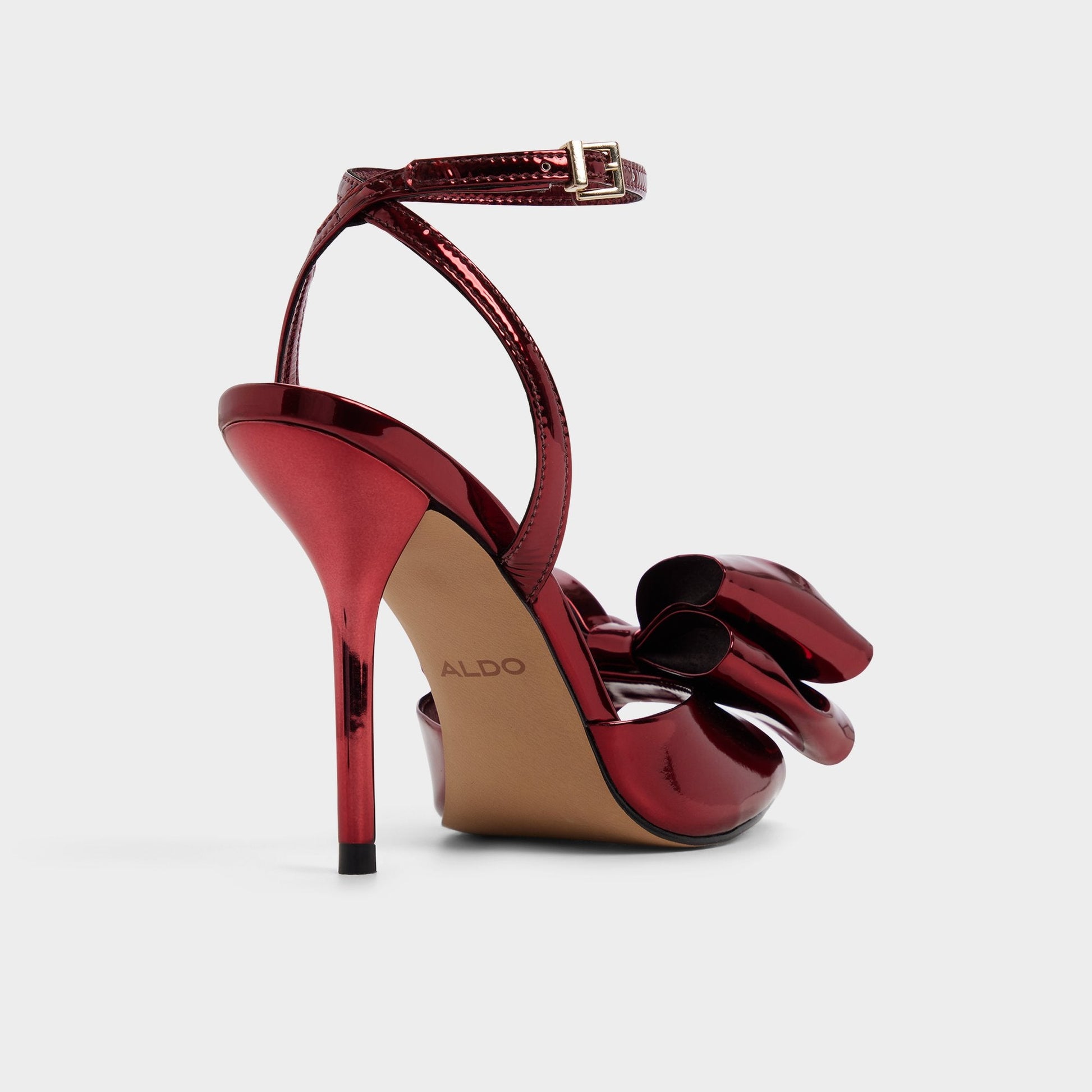 Tinsletta in Medium Red - Heeled sandal, Stiletto heel | Aldo Trending