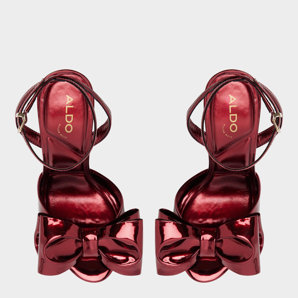 Tinsletta in Medium Red - Heeled sandal, Stiletto heel | Aldo Trending
