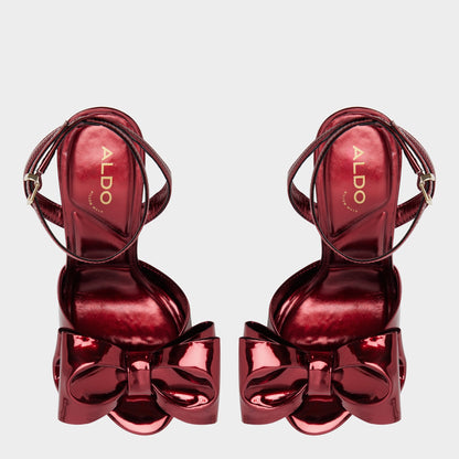 Tinsletta in Medium Red - Heeled sandal, Stiletto heel | Aldo Trending