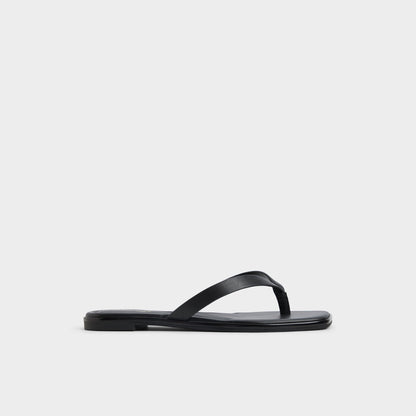 Theao Black Women's Flats - Flip flop | Aldo Best Seller