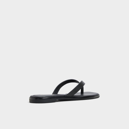 Theao Black Women's Flats - Flip flop | Aldo Best Seller