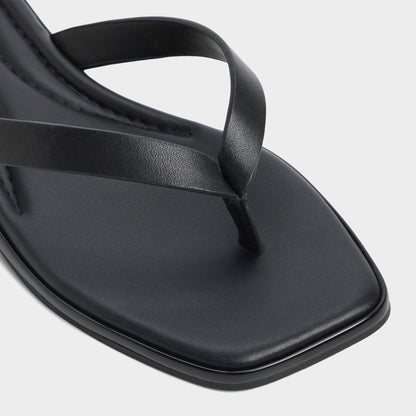 Theao Black Women's Flats - Flip flop | Aldo Best Seller