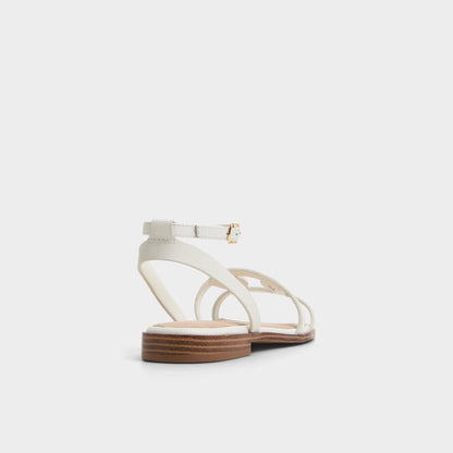 Greengrove White Women's Flats - Flat sandal | Aldo Recommended