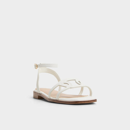 Greengrove White Women's Flats - Flat sandal | Aldo Recommended