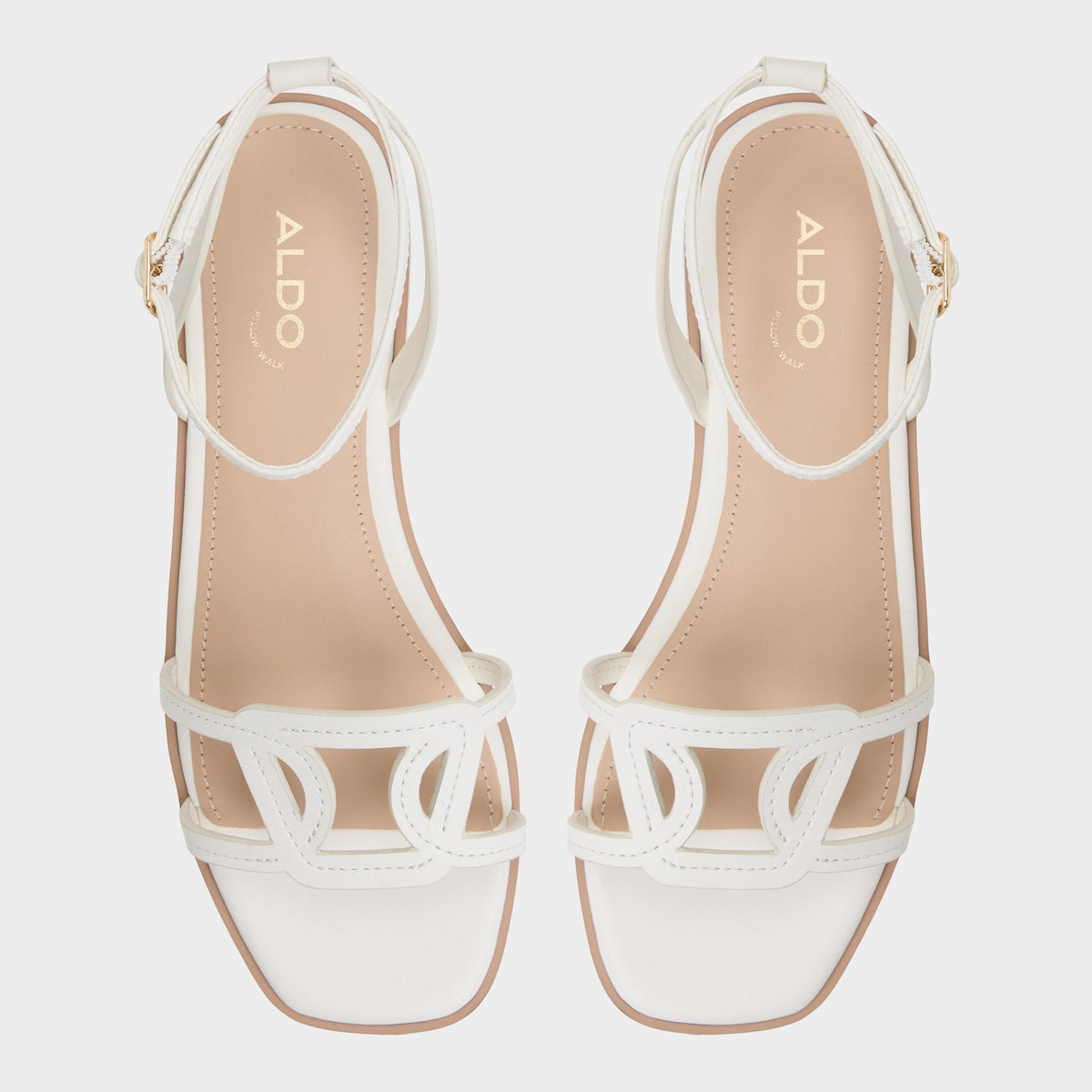 Greengrove White Women's Flats - Flat sandal | Aldo Recommended