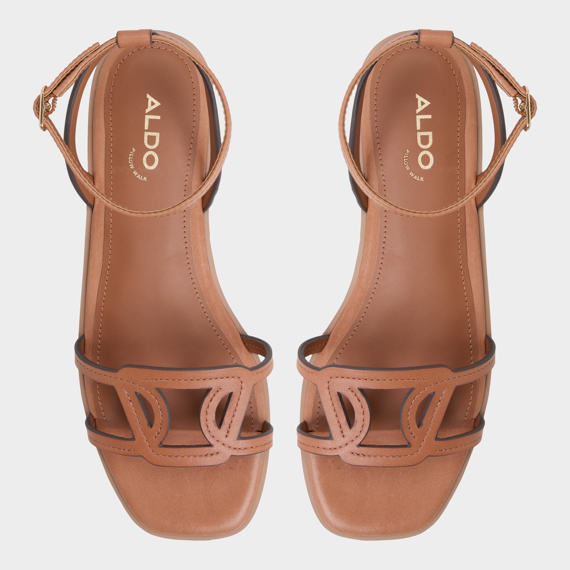 Greengrove Medium Brown Women's Flats - Flat sandal | Aldo Exclusive