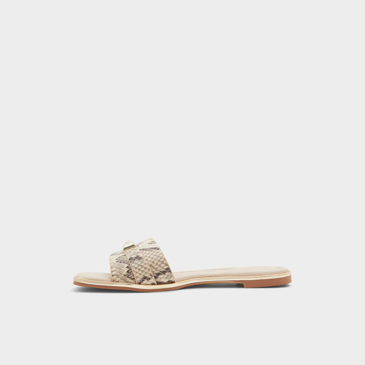 Darine Natural Women's Flats - Slide sandal | Aldo Signature