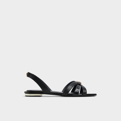 Marassita Black Women's Slingbacks - Flat sandal | Aldo Classic