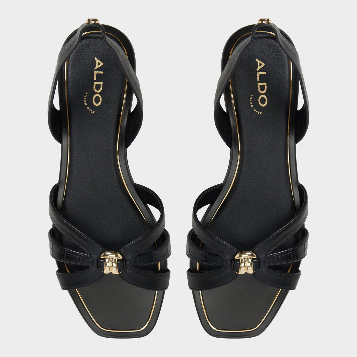 Marassita Black Women's Slingbacks - Flat sandal | Aldo Classic