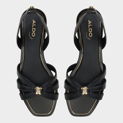 Marassita Black Women's Slingbacks - Flat sandal | Aldo Classic