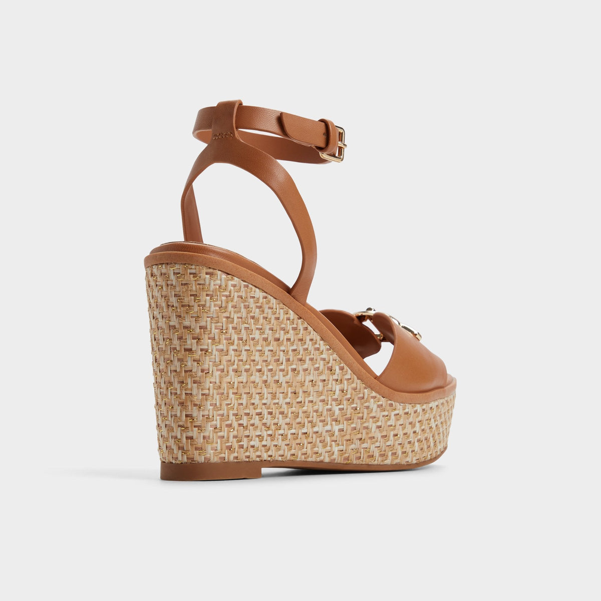 Ybylin Medium Brown Women's Wedges - Wedge sandal, Wedge heel | Aldo New