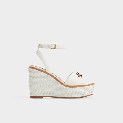 Ybylin White Women's Wedges - Wedge sandal, Wedge heel | Aldo Featured