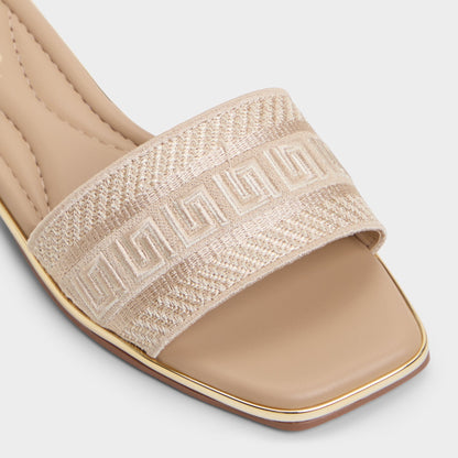 Oceania Sand Women's Flats - Slide sandal | Aldo Best Seller