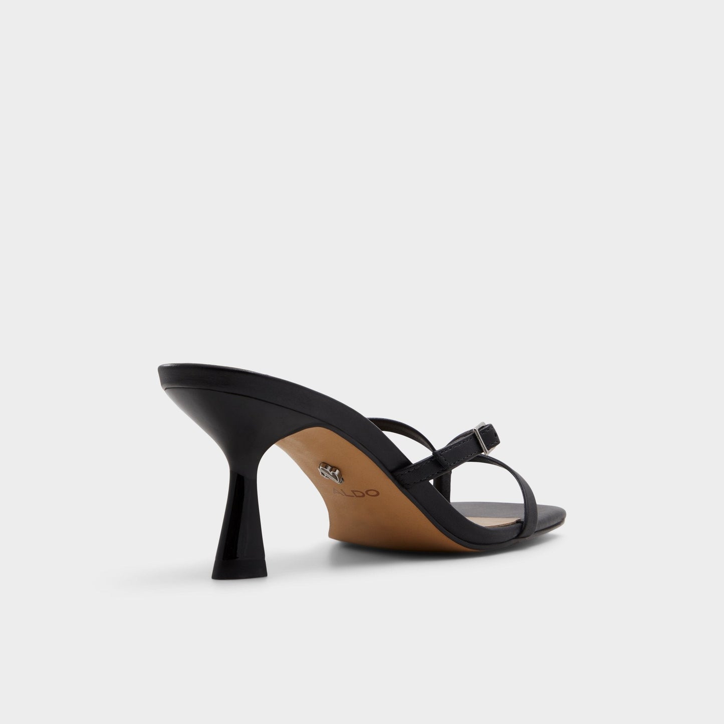 Gannever Black Women's Thong Sandals - Heeled flip flop, Stiletto heel | Aldo Essential