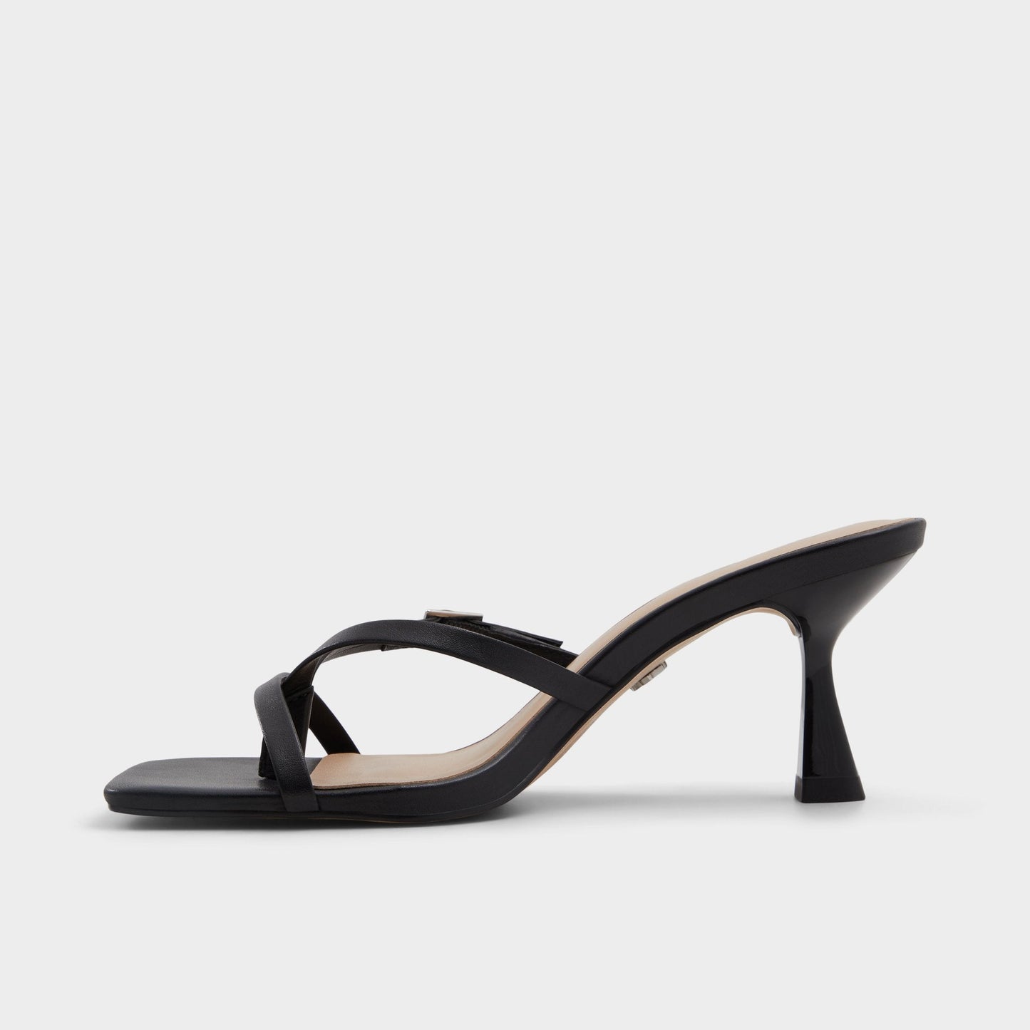 Gannever Black Women's Thong Sandals - Heeled flip flop, Stiletto heel | Aldo Essential