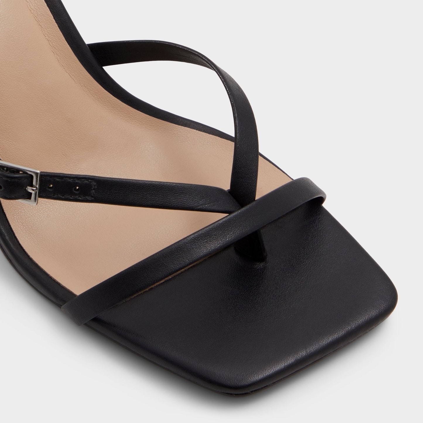 Gannever Black Women's Thong Sandals - Heeled flip flop, Stiletto heel | Aldo Essential