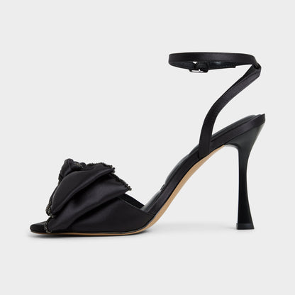 Tinsel in Black - Strappy heeled sandal, Stiletto heel | Aldo Premium