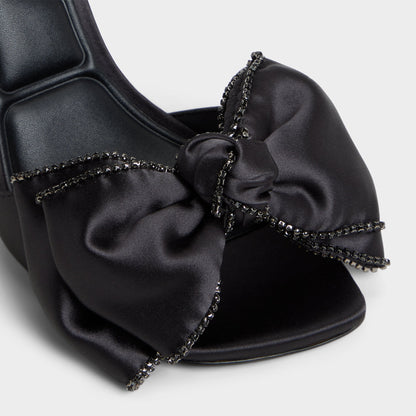 Tinsel in Black - Strappy heeled sandal, Stiletto heel | Aldo Premium