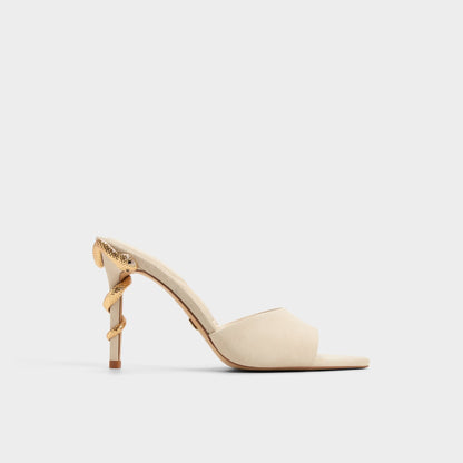 Seashella Bone Women's Heeled mules - Heeled mule | Aldo New