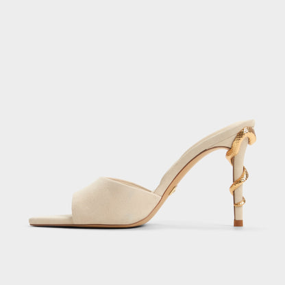 Seashella Bone Women's Heeled mules - Heeled mule | Aldo New
