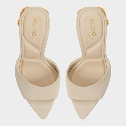 Seashella Bone Women's Heeled mules - Heeled mule | Aldo New