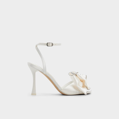 Tinsel in Other White - Strappy heeled sandal, Stiletto heel | Aldo Popular