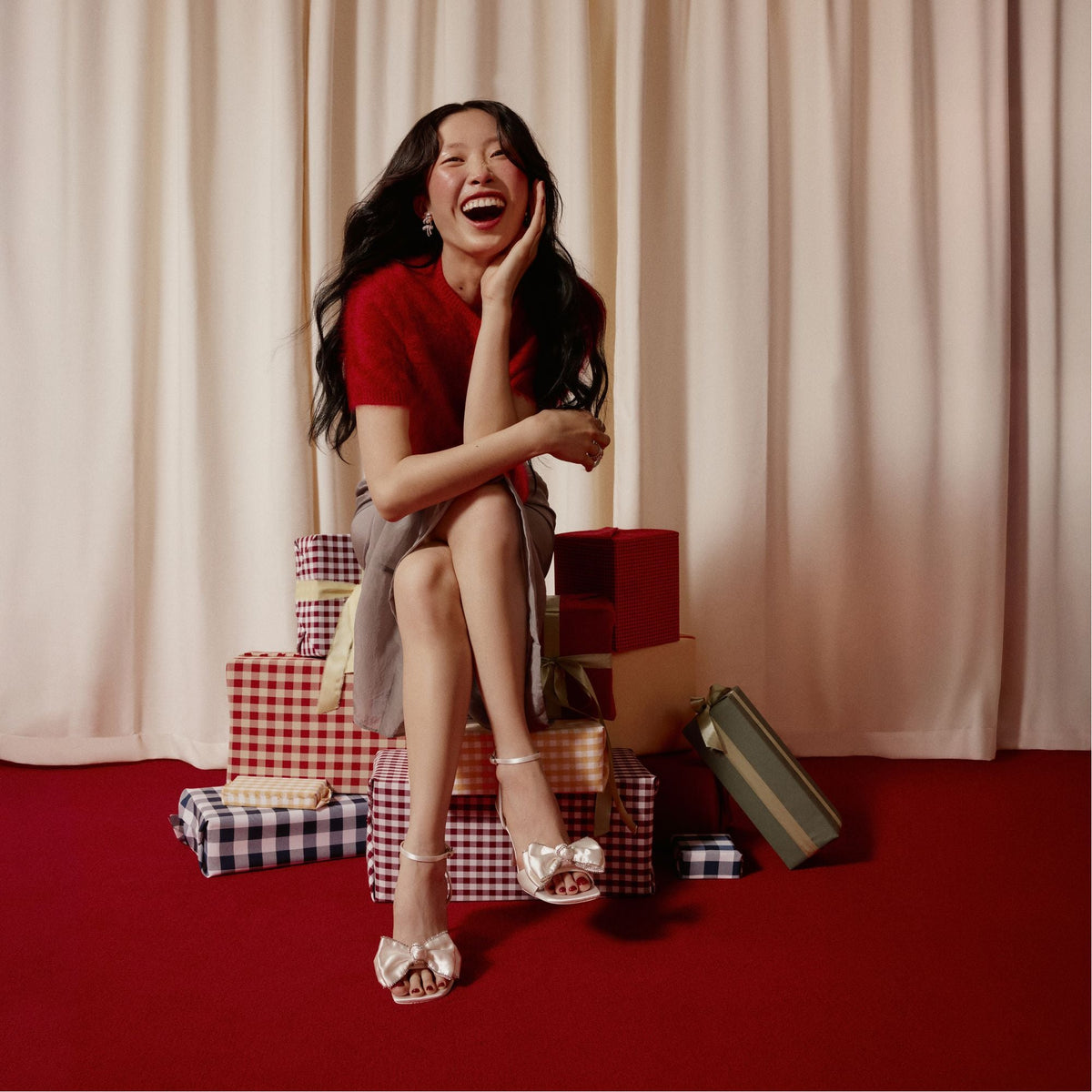 Tinsel in Other White - Strappy heeled sandal, Stiletto heel | Aldo Popular
