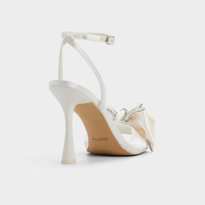 Tinsel in Other White - Strappy heeled sandal, Stiletto heel | Aldo Popular