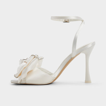 Tinsel in Other White - Strappy heeled sandal, Stiletto heel | Aldo Popular