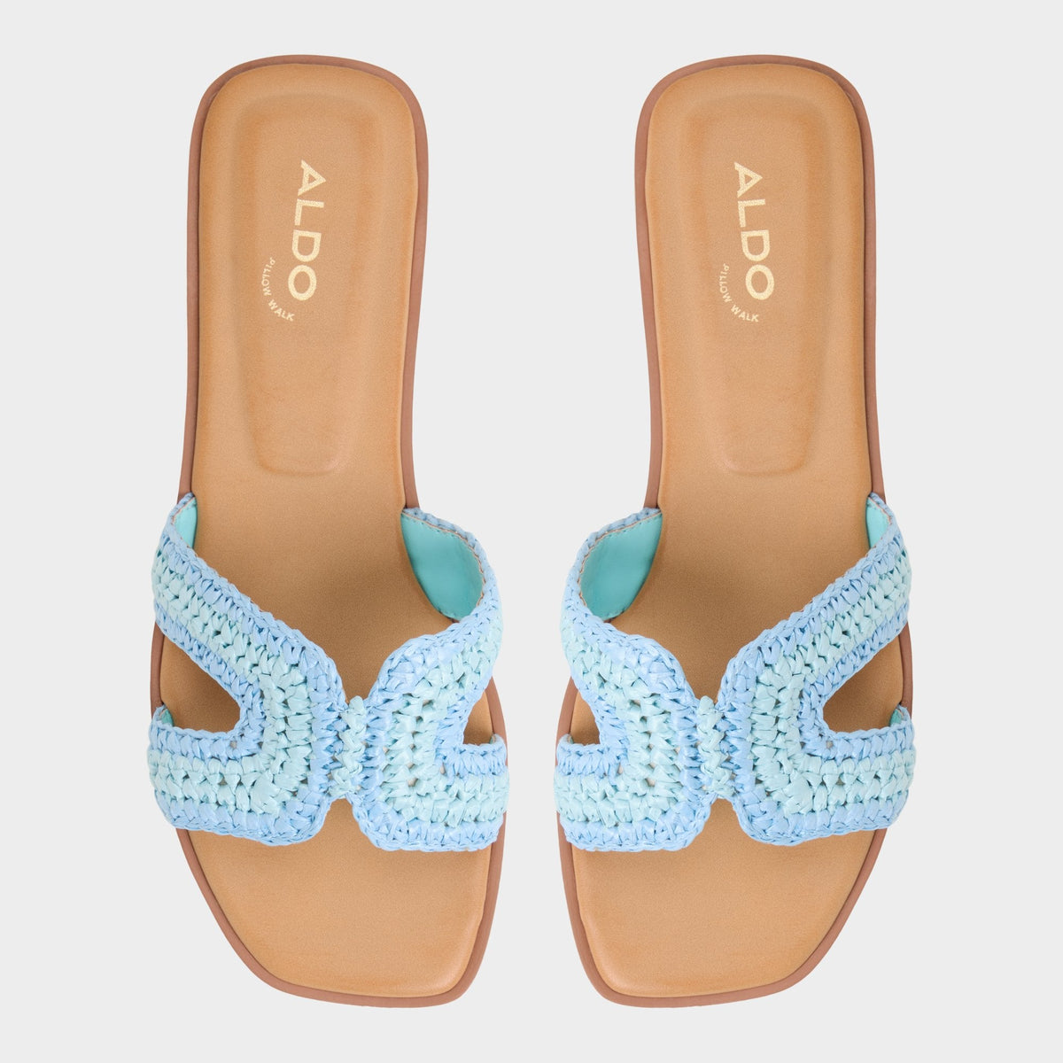 Itsandal Blue Combo Women's Flats - Slide sandal | Aldo Classic