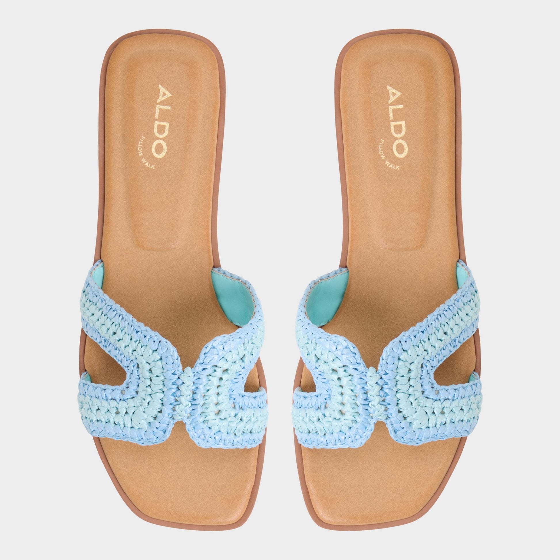 Itsandal Blue Combo Women's Flats - Slide sandal | Aldo Classic