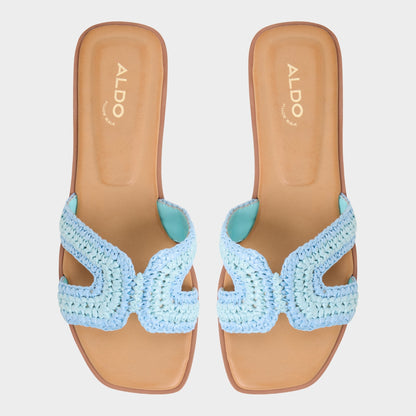 Itsandal Blue Combo Women's Flats - Slide sandal | Aldo Classic