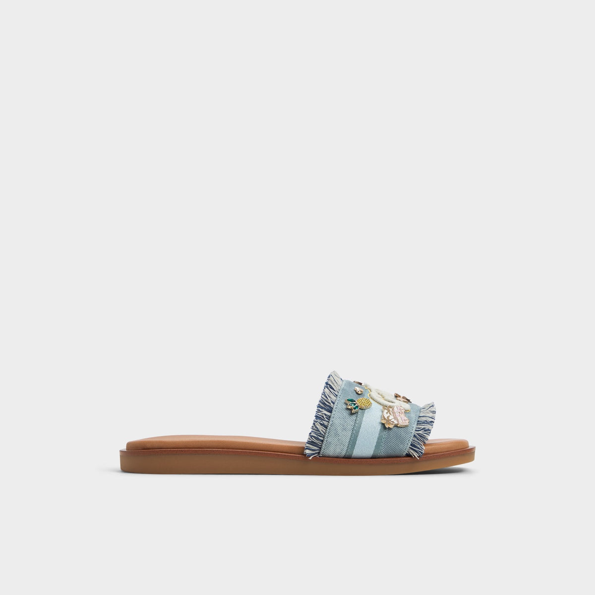 Beachside Denim Women's Flats - Slide sandal | Aldo Trending