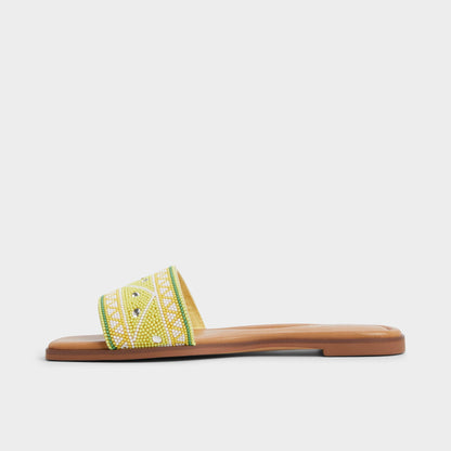 Seavacay Bright Yellow Women's Travel essentials - Slide sandal | Aldo Best Seller