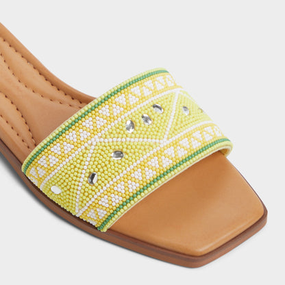 Seavacay Bright Yellow Women's Travel essentials - Slide sandal | Aldo Best Seller