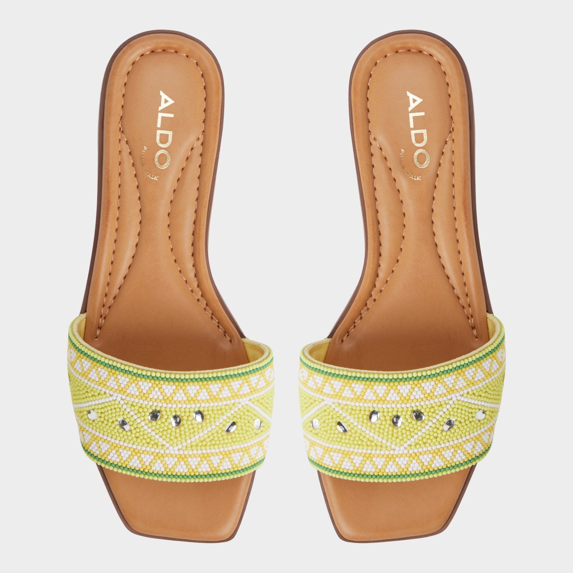Seavacay Bright Yellow Women's Travel essentials - Slide sandal | Aldo Best Seller