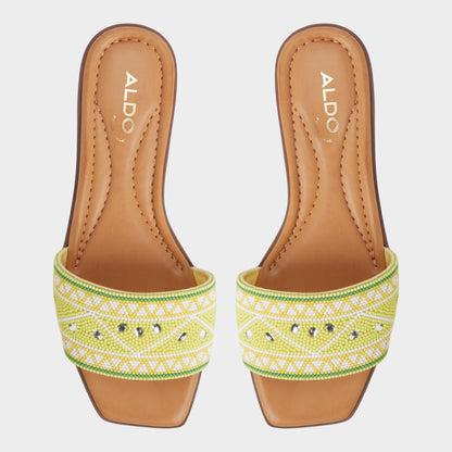 Seavacay Bright Yellow Women's Travel essentials - Slide sandal | Aldo Best Seller