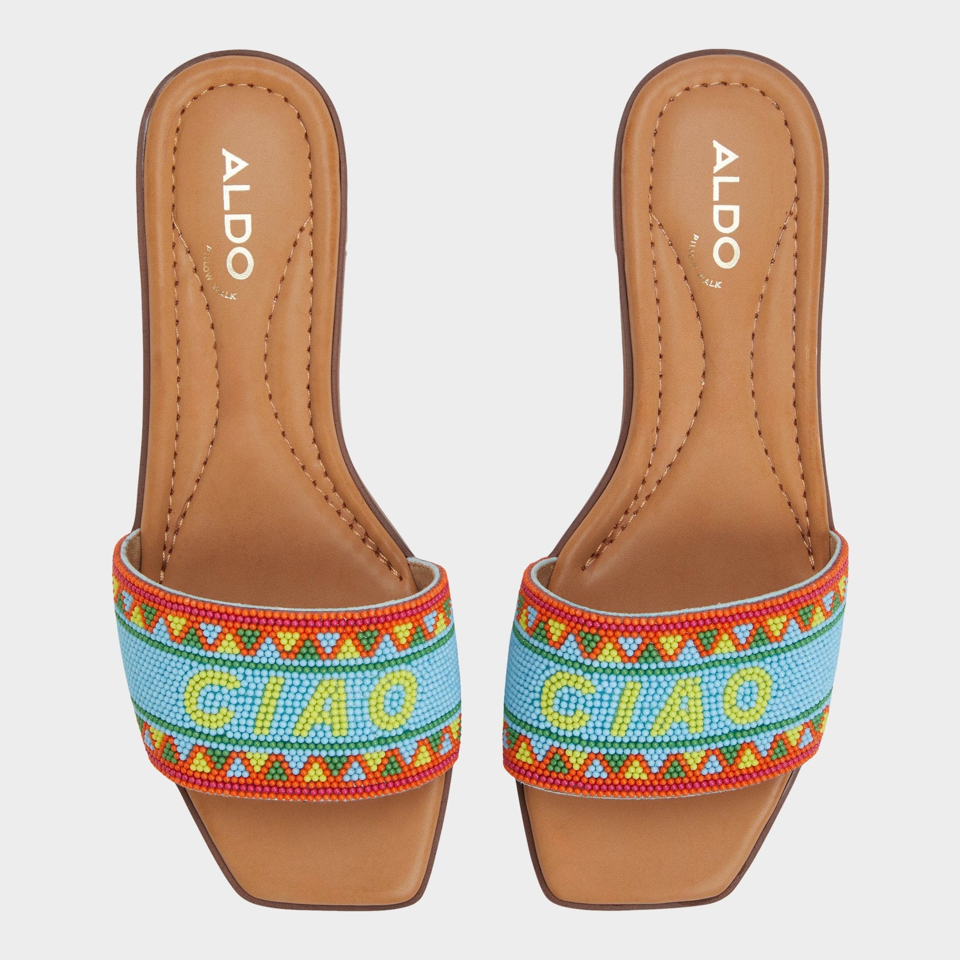 Seavacay Bright Multi Women's Flats - Slide sandal | Aldo Recommended