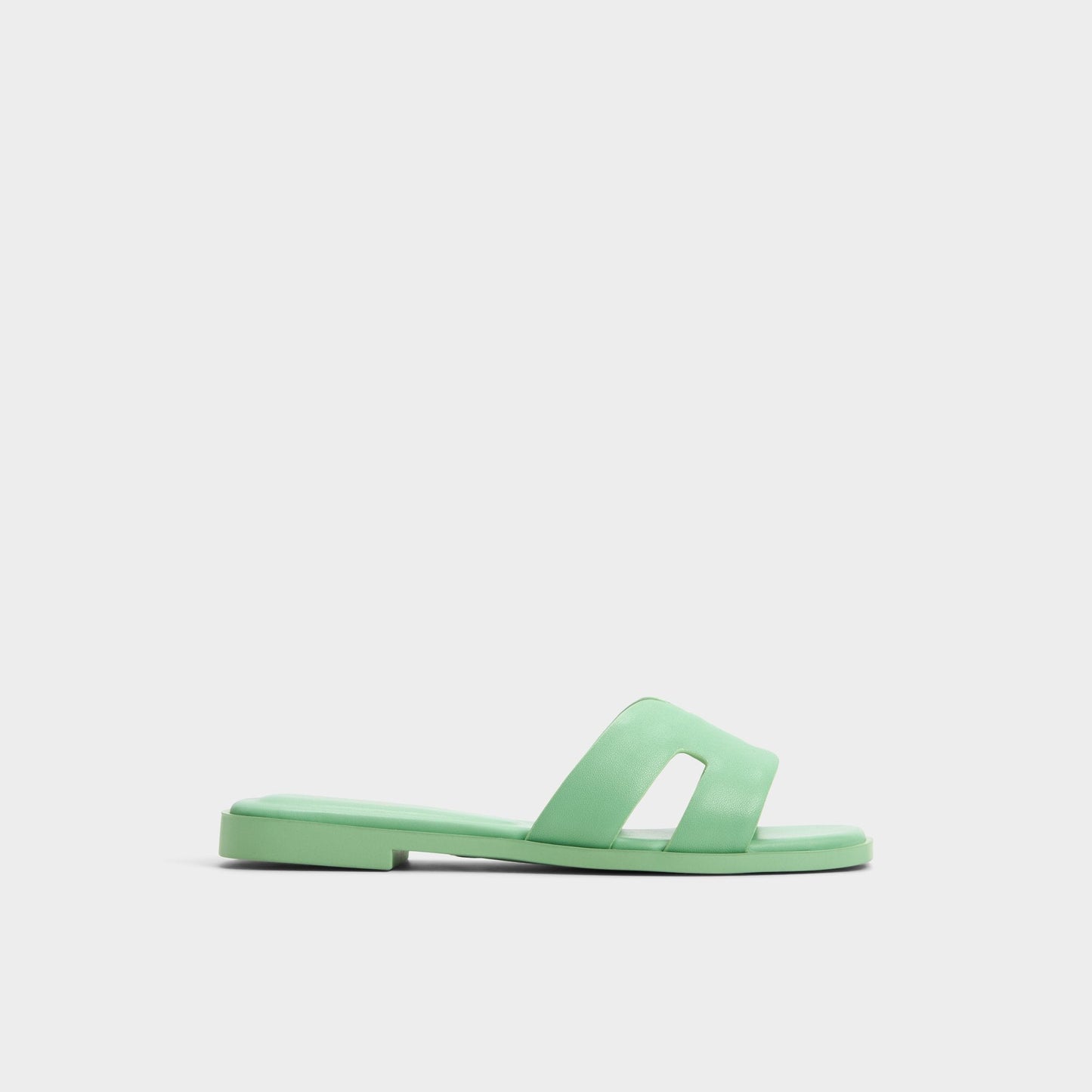 Itsandal Medium Green Women's Flats - Slide sandal | Aldo Exclusive