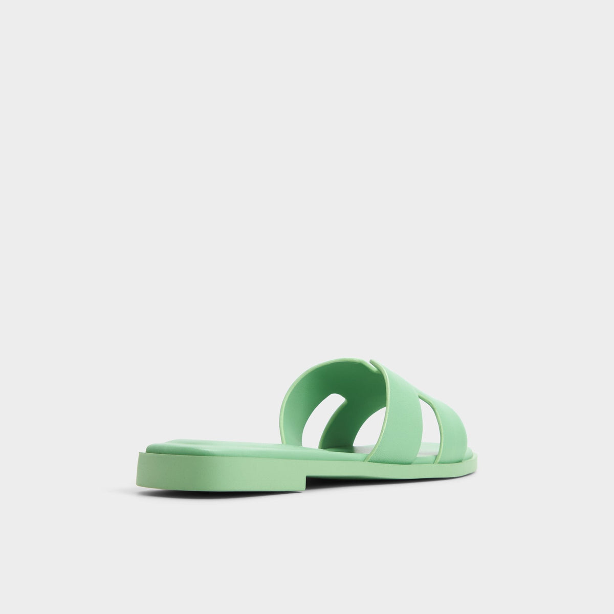 Itsandal Medium Green Women's Flats - Slide sandal | Aldo Exclusive