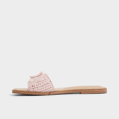 Tidella Other Pink Women's Flats - Slide sandal | Aldo Signature