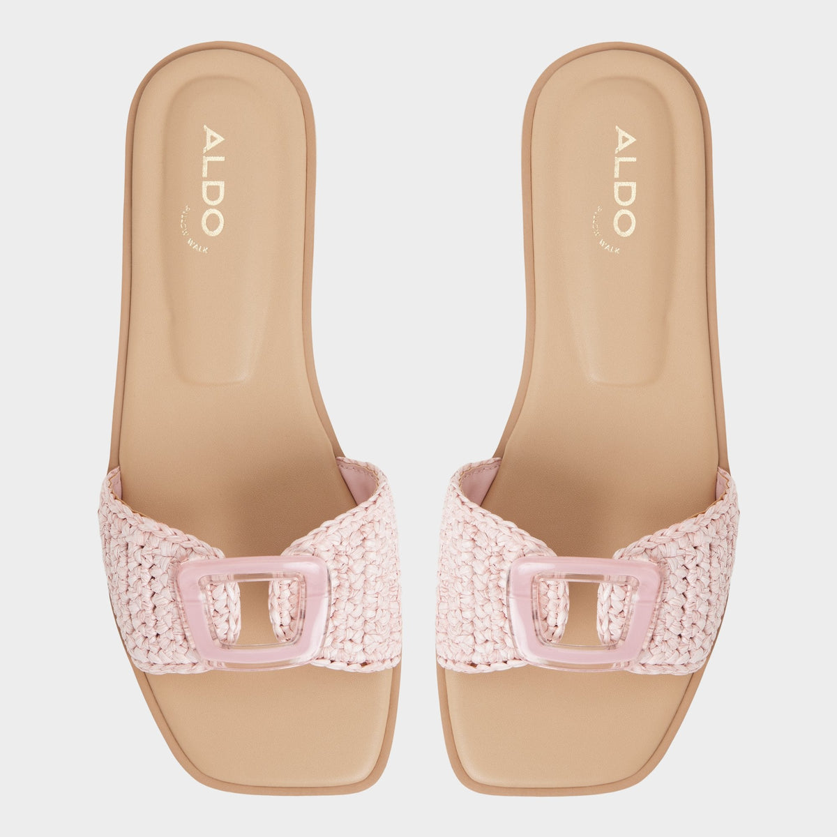 Tidella Other Pink Women's Flats - Slide sandal | Aldo Signature