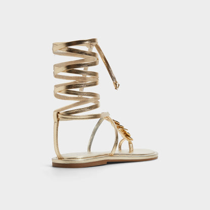 Artemisa Gold Women's Travel essentials - T-strap sandal | Aldo Classic
