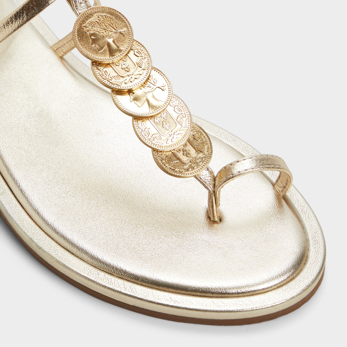 Artemisa Gold Women's Travel essentials - T-strap sandal | Aldo Classic