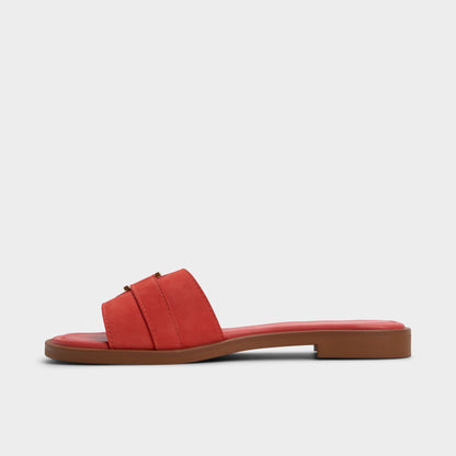 Dallaedar Medium Red Women's Flats - Slide sandal | Aldo Essential